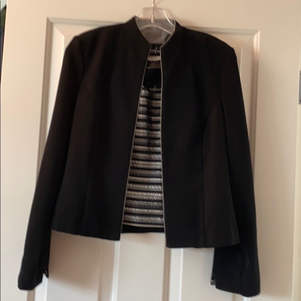 2 piece jacket with tank style top
